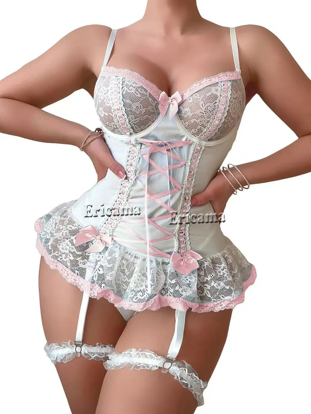 Women's Sexy Bra Set Erotic Underwear Set Porno Lingerie Lace Sexy Bra And Panty Garter Set Lingerie Sexy Hot Erotic Sleepwear