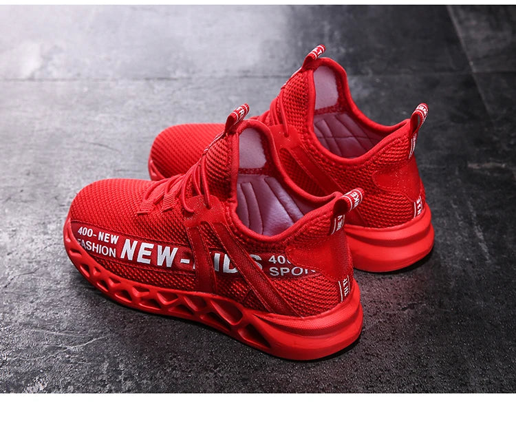 Kids Sports Shoes Boys Children Athletic Sneakers Mesh Lightweight Running Basketball Tennis School Outdoor Casual Shoes ﻿