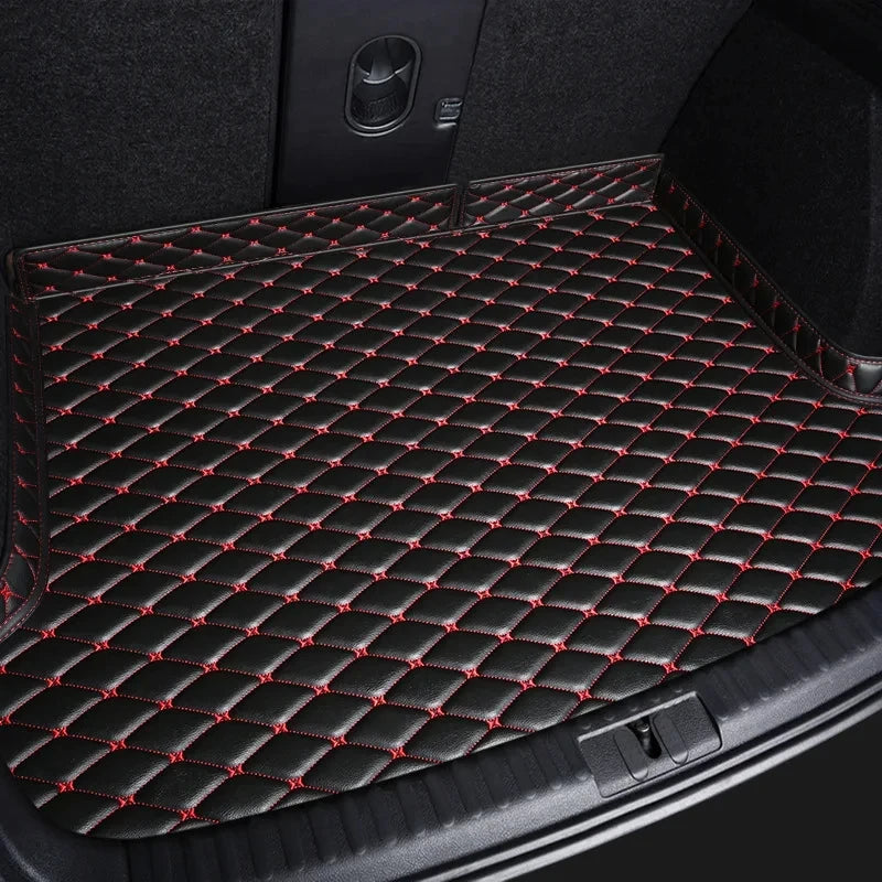 Car Trunk Mats For Hyundai Kona Kauai OS 2018~2022 Waterproof