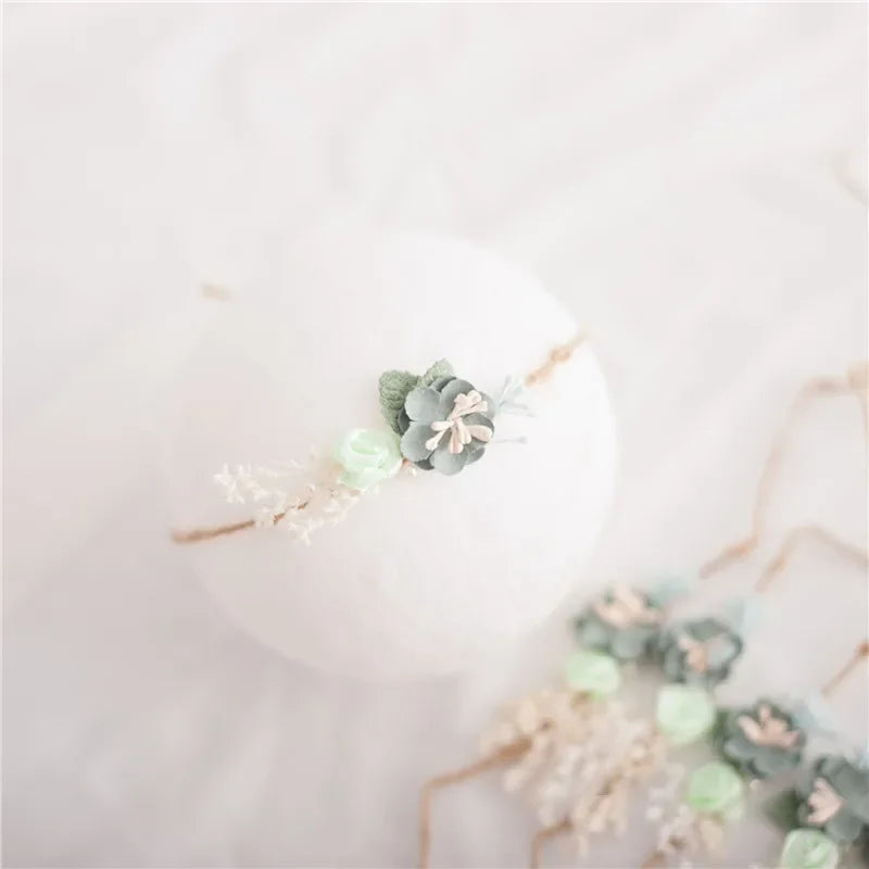Kids Toddler  Newborn Headband  Baby Girl Hearband Hair Accessories Flower Girl Headwear Newborn Photography Props