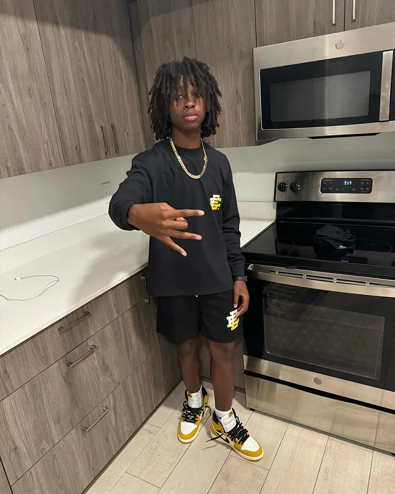 2024 new Eric Emanuel Summer Men Shorts Casual Shorts Fitness Exercise Beach Breathable Mesh Shorts Jogger Men's EE shorts