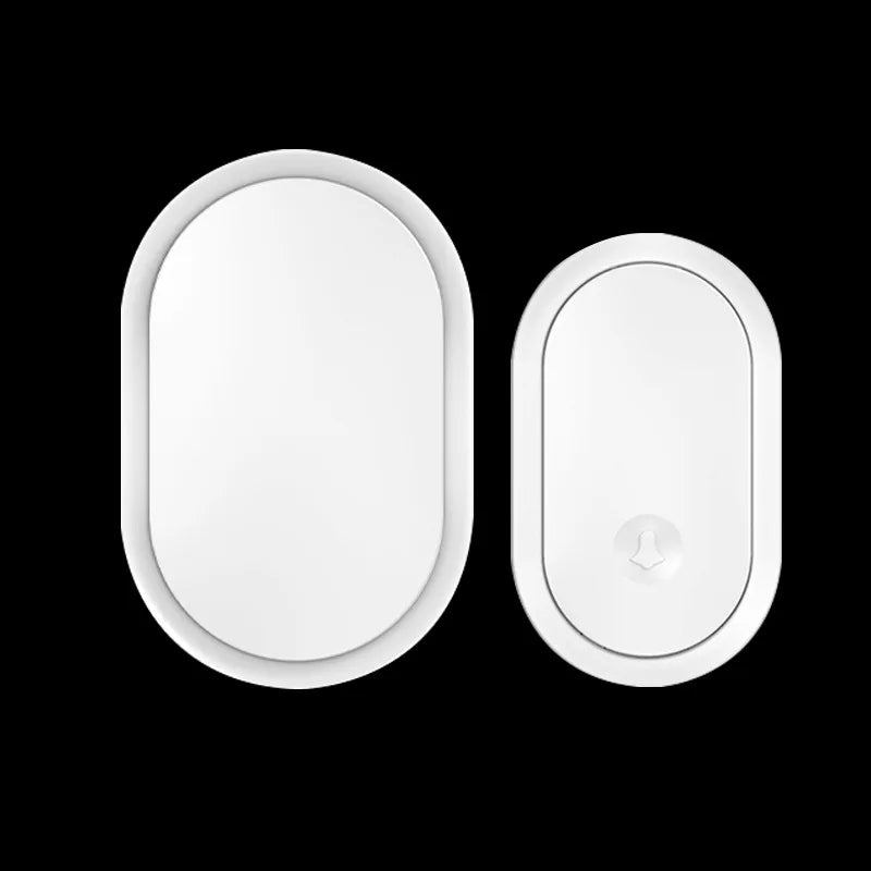 Wireless Doorbell Intelligent Welcome Door Bell 300M/984 FT  Home Smart Doorbell US EU Plug Chime Kit LED Flash Security Alarm