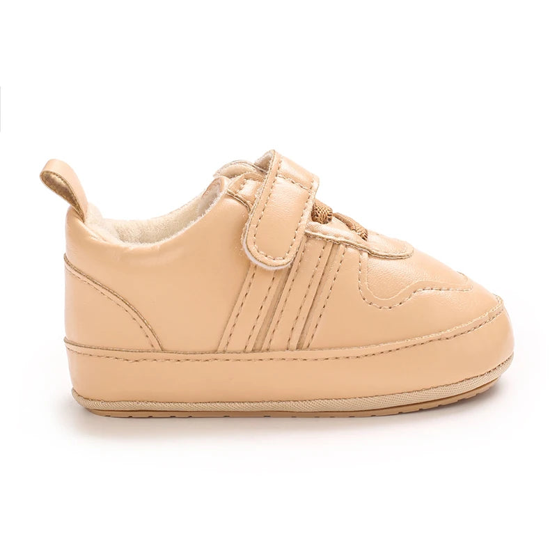 Baby Shoes 0-1 Year Old Baby Shoes Soft Cloth Sole Anti Slip Learning Shoes For Toddlers White Shoes For Sports Shoes