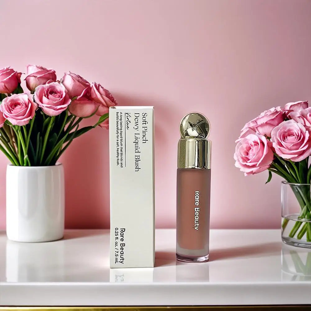 Rose Beauty Soft-Illuminating Powder Blush Liquid blush Waterproof Hydrating Glides On Smoothly For Natural Look Face Highlighte