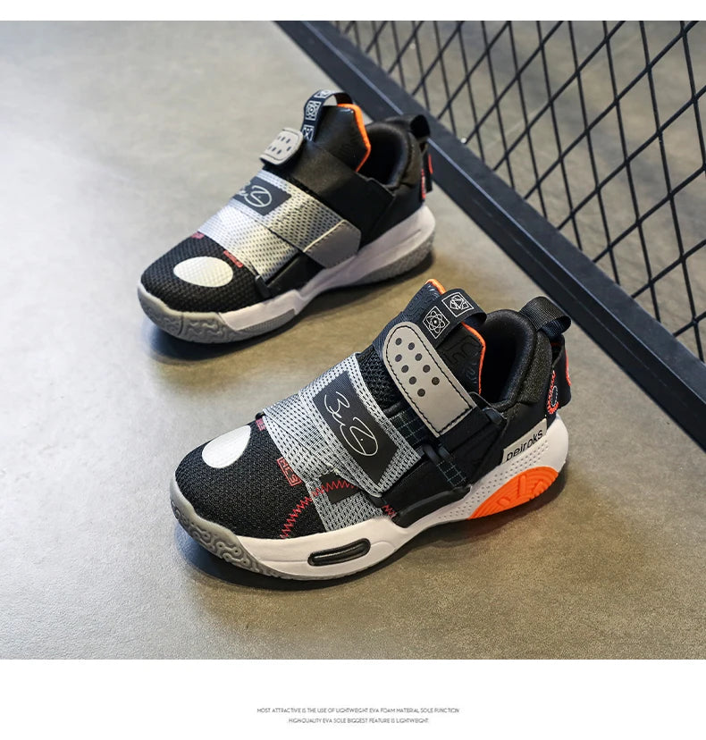 2026 New Children's Basketball Shoes For Boys Girls Non-slip Kids Sport Shoes Lightweight Outdoor Sneakers Trainers Footwear
