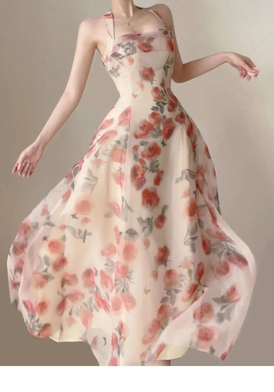 Long Dresses Womens Clothing French Elegant Party Dressess Female 2025 Summer New Fashion Versatile Beach Style Evening Dresses