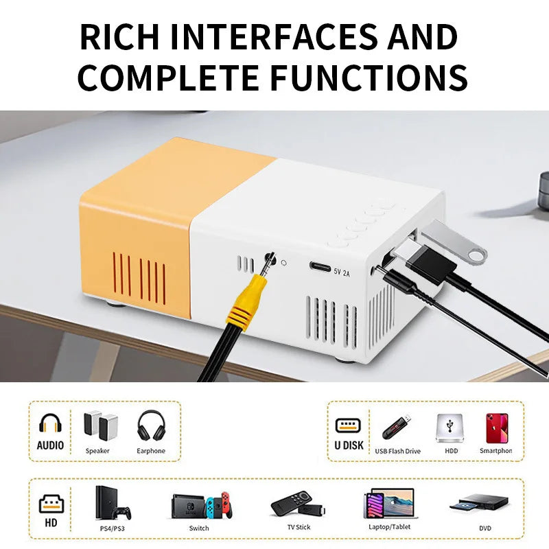 Portable Mini Projector