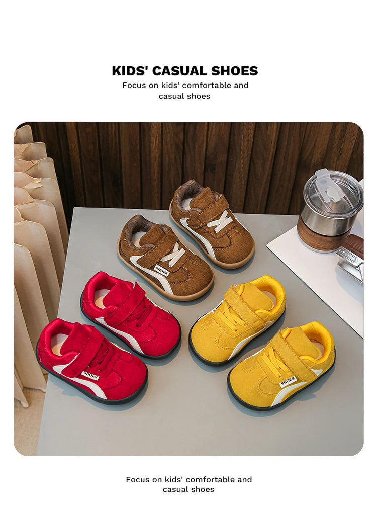 Kids Casual Shoes Sneakers Boys Sport Breathable Tennis Sneaker Baby Children Girls Shoes Spring Fashion Flat Running Shoe 17-26