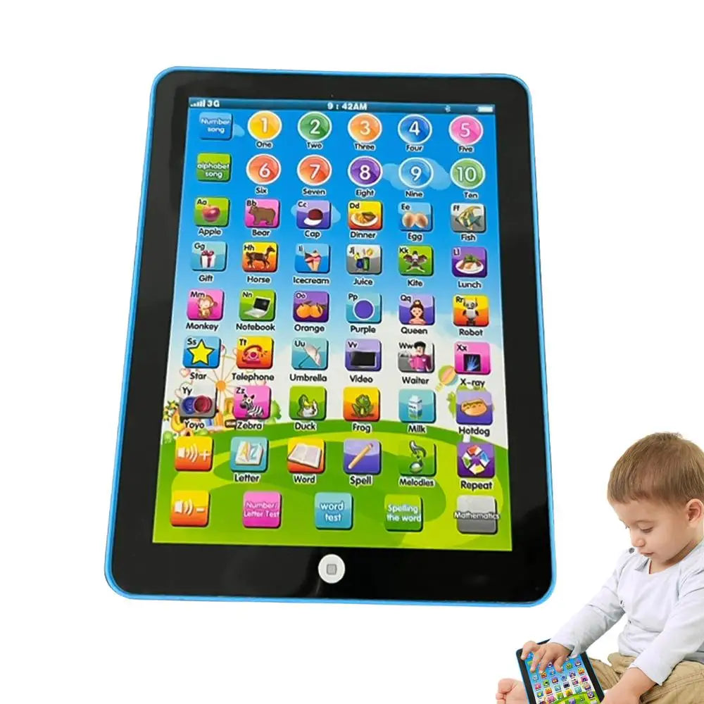 Kids Tablet Boys Touch Control Kids Educational Tablet Early Development Interactive Electronic Montessori Learning Toys For