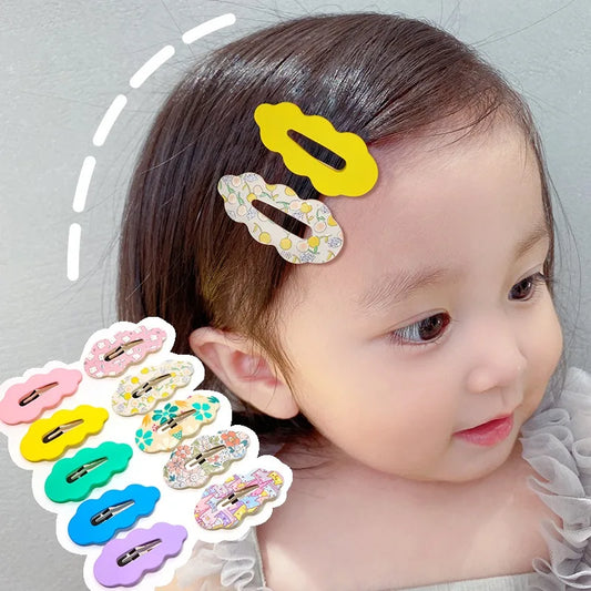 2025 Cute Cartoon Baby Hairpins Set Children Girls Kids Kawaii Hair Clips Pin Barrettes Accessories Hairgrips Headdress Headwear