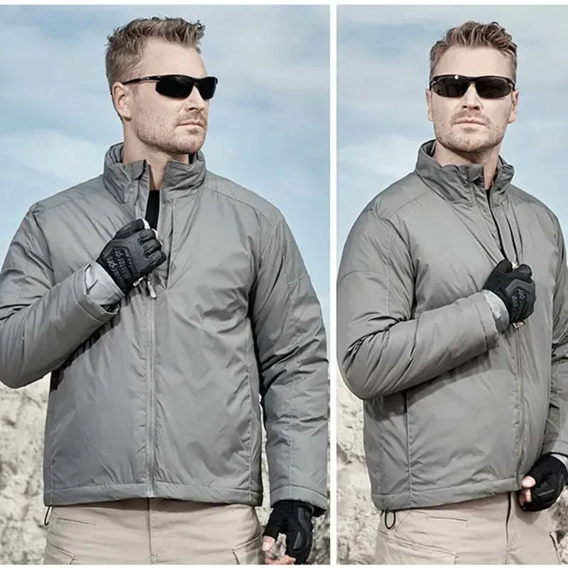 Winter Tactical Jackets Male Warm Men Jackets Waterproof Outdoor Fishing Hiking Hunting Thermal Camping Cargo Coats Lightweight