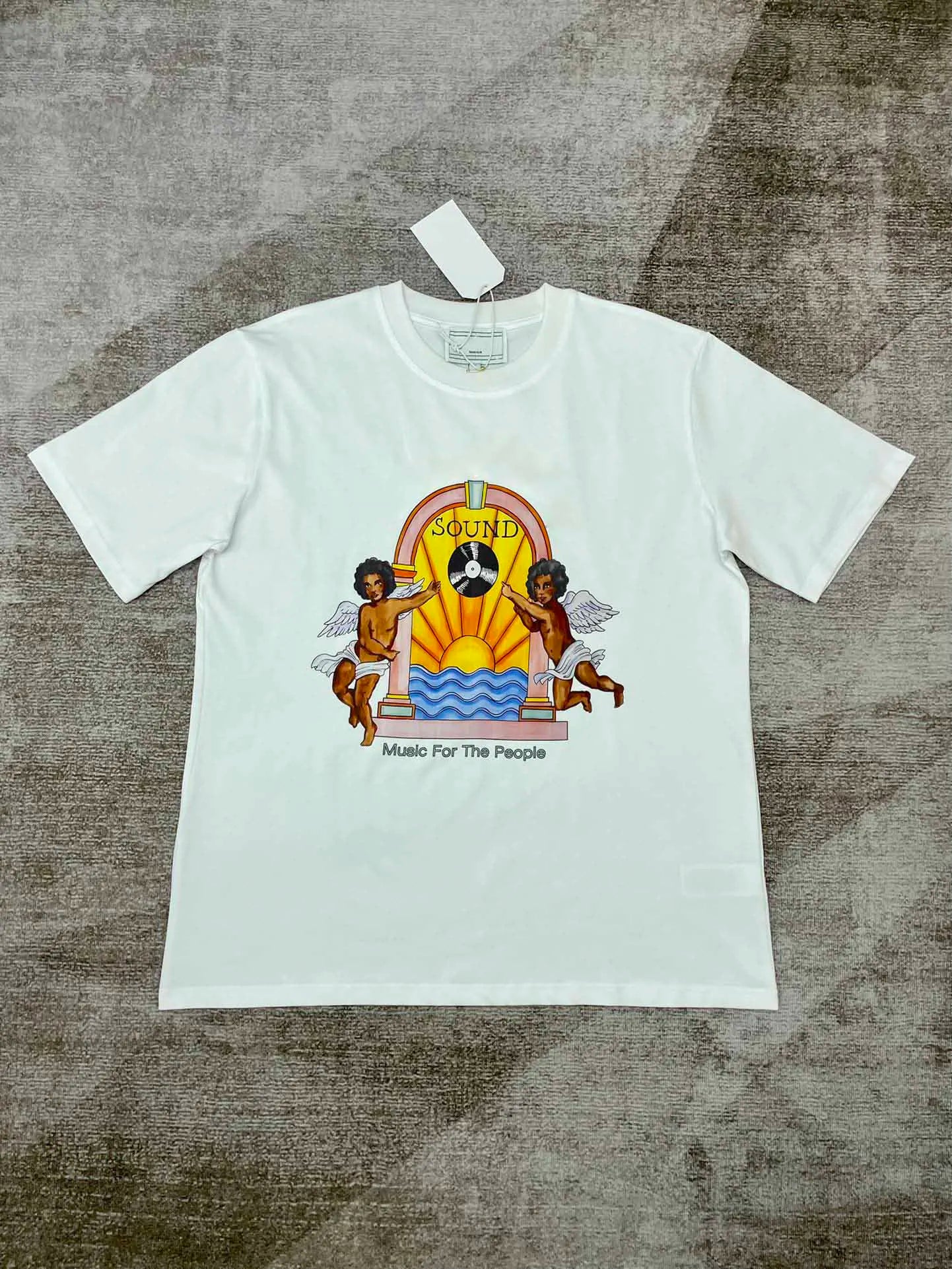 Top Version 1:1 Casinoblank Morocco Way Fruit Logo Printed Women Men T shirts Tops tees Oversized Men Cotton T shirt