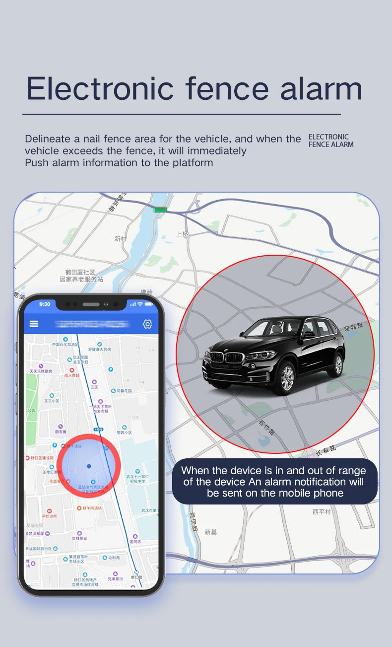 Gps Locator Remote Small Strong Magnetic Car Vehicle Anti-Theft and Loss Prevention Tracker Car Tracking Artifact Gf-07