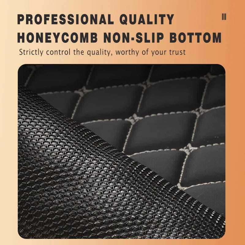 Universal Car Trunk Carpets Rear Rugs Auto Accessories Interior Products Covers Parts Waterproof Automobiles Custom Replacement