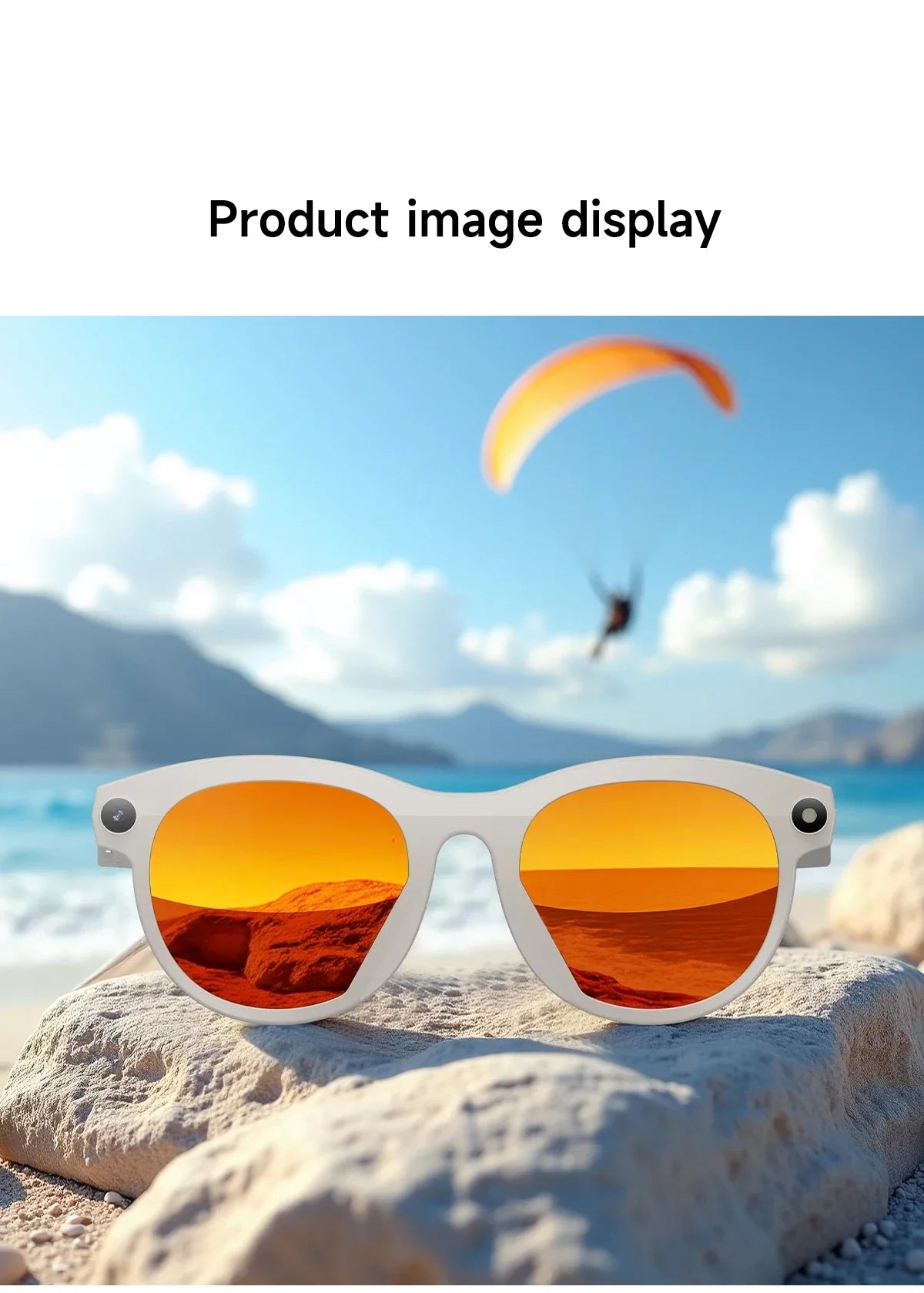 2025 Smart Glasses Photography Video AI Intelligent Interactive Translation Smart Sunglasses Bluetooth Call Music Play For IOS