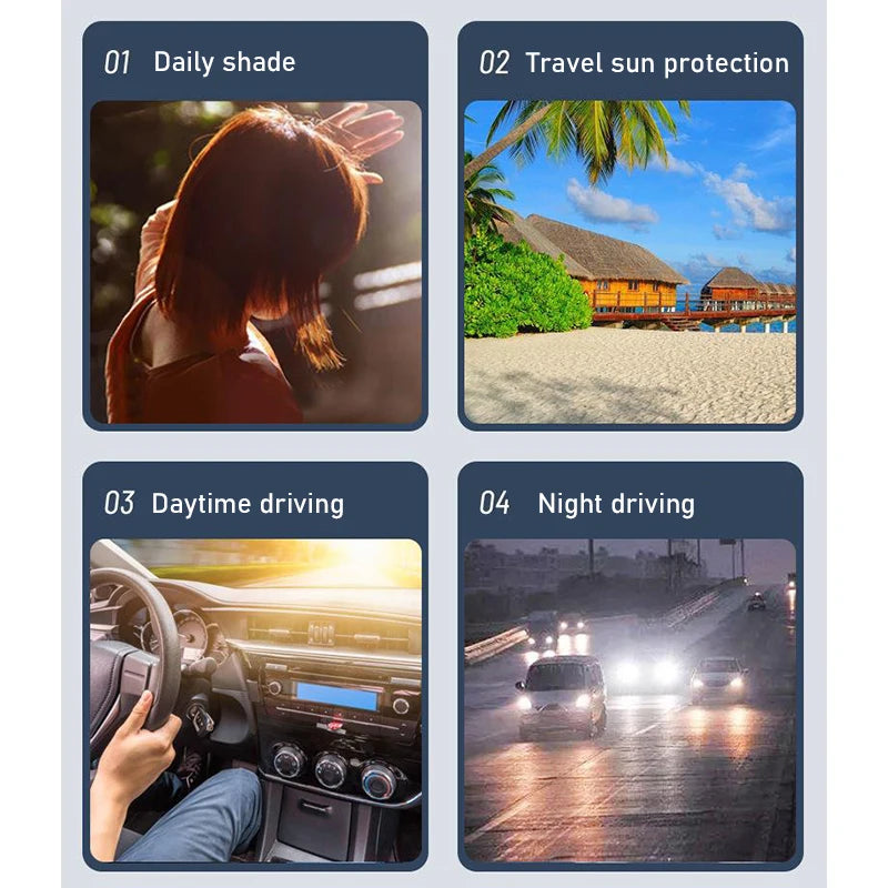 Polarized Sunglasses Men Women Wear Over Myopia Prescription Glasses Fashion Designer Outdoor Fishing Driving Goggles