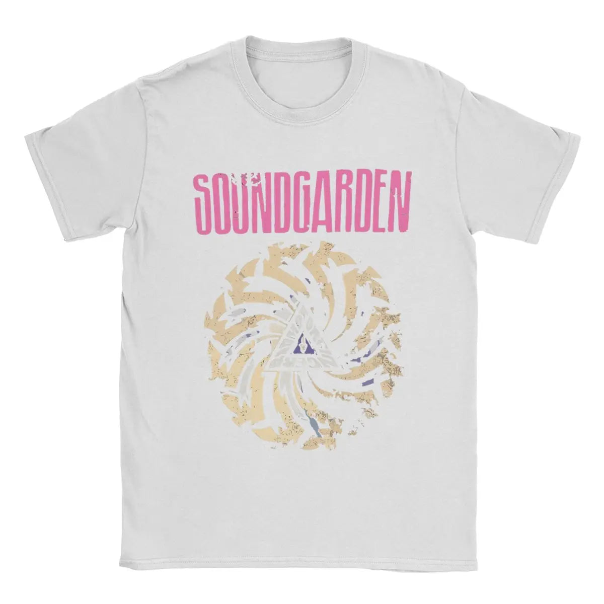 Soundgardens Band T Shirts for Men 100% Cotton Vintage T-Shirts Round Collar Tees Short Sleeve Clothes 6XL