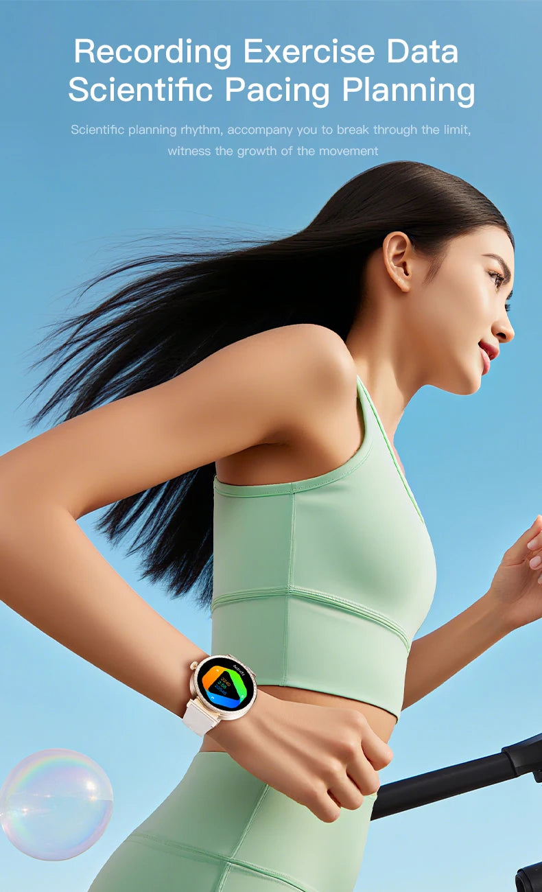 New Luxury Diamond Smart Watch Women Bluetooth Call Smartwatch Heart Rate Health Monitor Smartwatches Waterproof Bracelet Ladies