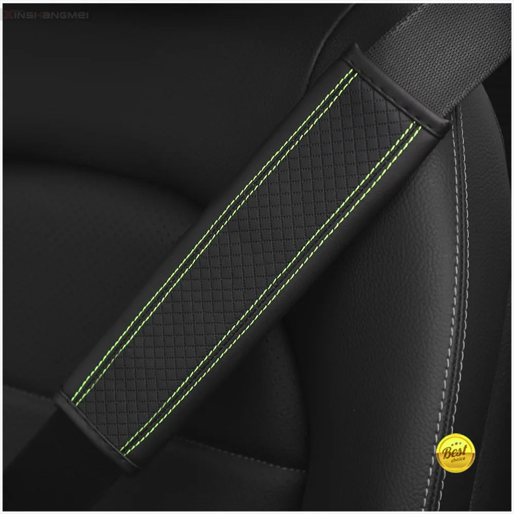 PU Leather Car Accessories Seat Belt Safety Shoulder Cover