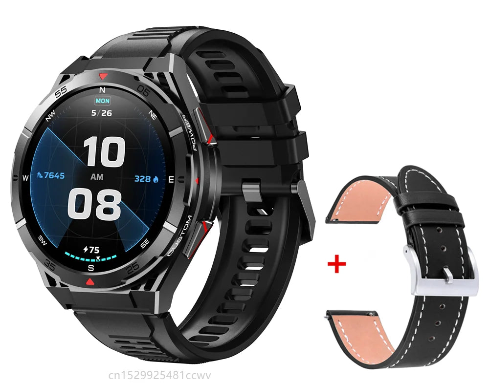 X2B Smart Watch GPS Positioning Men Outdoor Sport Bluetooth Calling AI Voice Health Monitoring Fitness Tracker Smartwatch