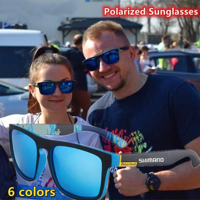 2025 Square Retro Polarized UV400 Sunglasses for Men and Women Outdoor Hunting Fishing Skiing Driving Mountaineering Sunglasses