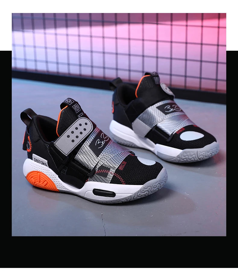 2025 New Children's Basketball Shoes For Boys Girls Non-slip Kids Sport Shoes Lightweight Outdoor Sneakers Trainers Footwear