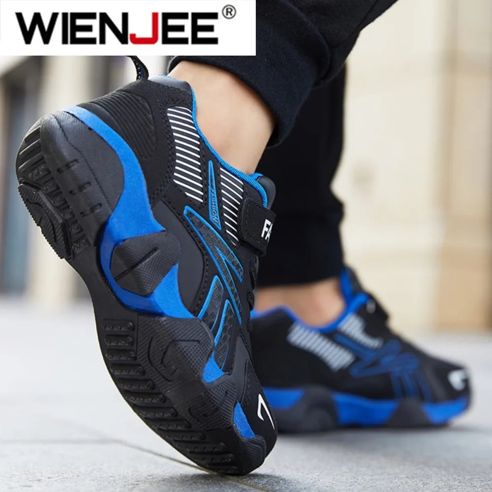 Children Boys Shoes School Sports Fashion Leather For Kids Tennis Casual Sneakers Children's Boy Running 7-13 Years Walking Shoe