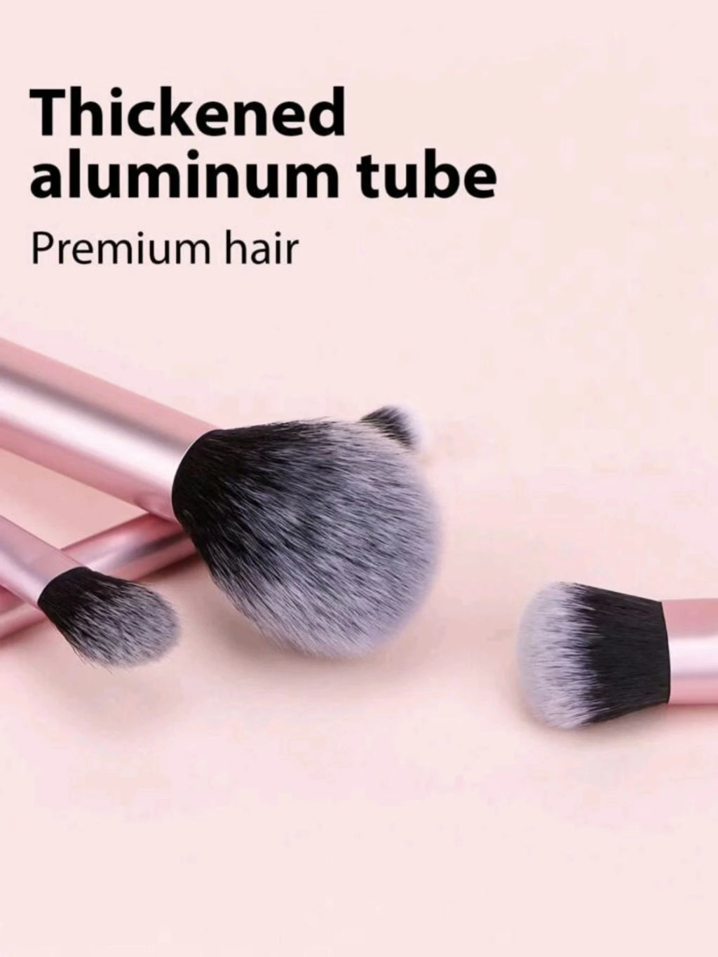 4 Long tube Makeup Brushes