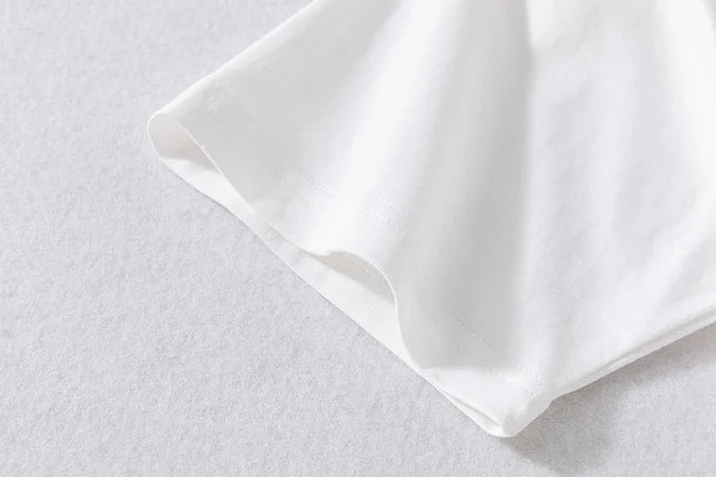 Customized Cotton Printed T-shirts Men Fashion Short Sleeve Tshirt Women Personality Casual Streetwear Tee Tops Camiseta