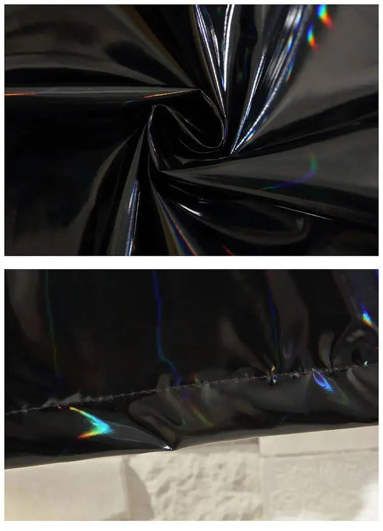 #4201 Black Sliver Shinny Jacket Men Bomber Jacket Korean Style Hip Hop Jacket Slim Men Jackets And Coats Streetwear Hooded Coat