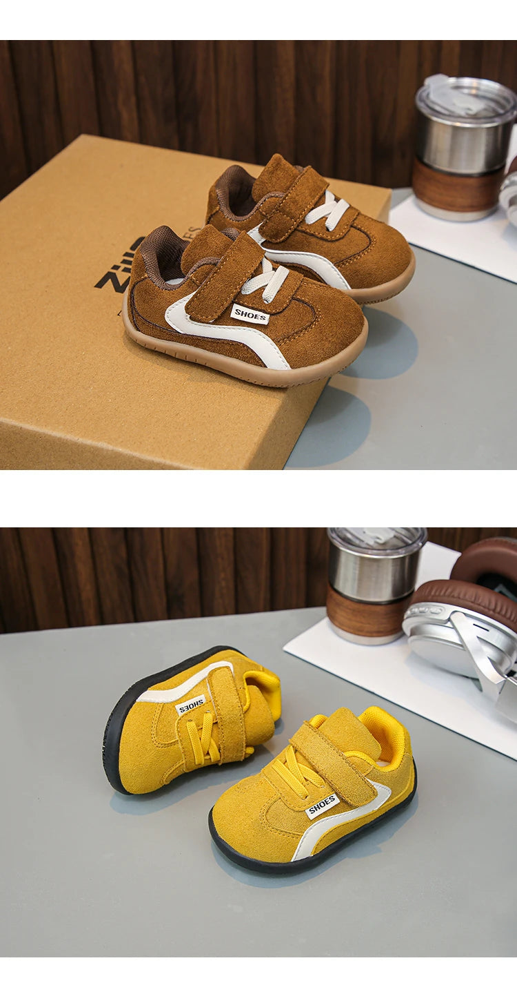 Kids Casual Shoes Sneakers Boys Sport Breathable Tennis Sneaker Baby Children Girls Shoes Spring Fashion Flat Running Shoe 17-26