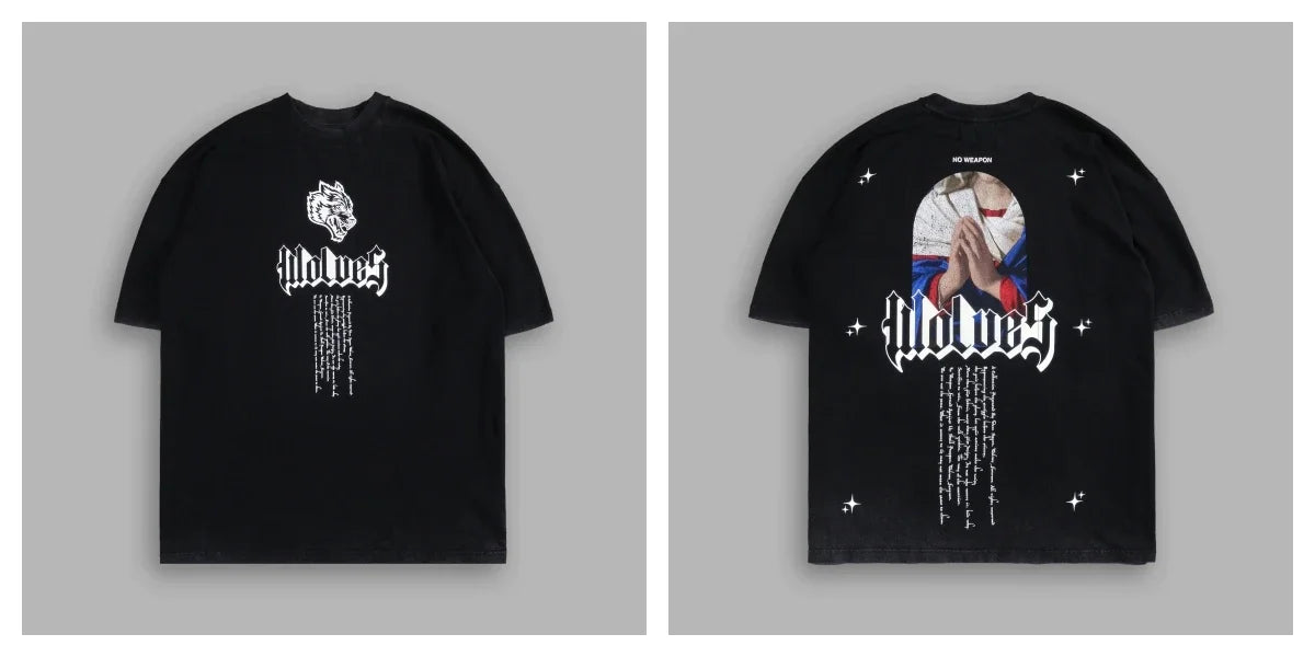 DARC SPORT "PREMIUM" OVERSIZED TEE Black COTTON Men T-Shirts Loose Casual Men Women TShirt Unisex Hip Hop Sports Tee Top US SIZE