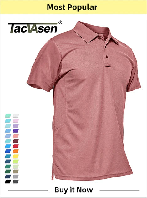 TACVASEN 3 Packs Summer T-shirts Mens Crew Neck Short Sleeve Shirts 3 Pieces/Lot Moisture Wicking Quick Dry Casual Tees Gym Tops