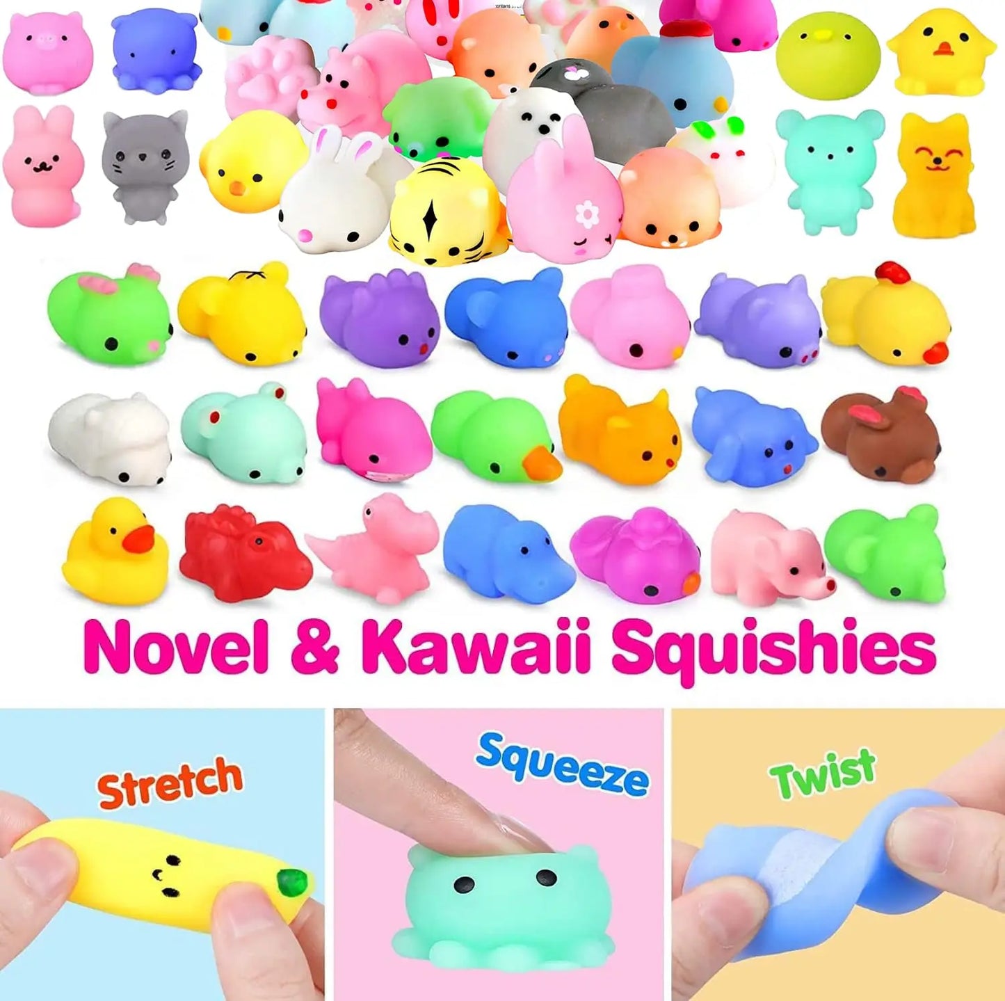 60/120 Party Favors for Kids 14-18, Fidget Toys, Pinata Stuffers, Treasure Chest Box Toys for Classroom, Goodie Bag Stuffers