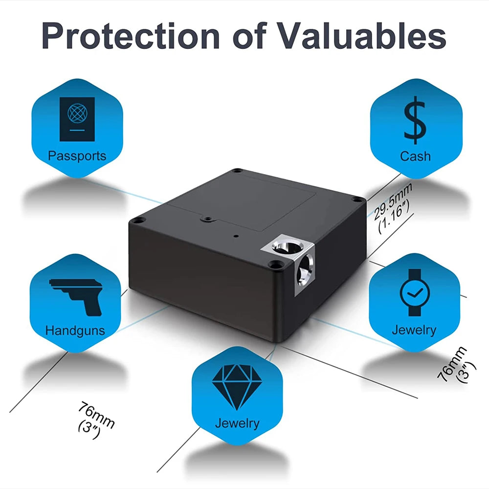 Smart Home Drawer Electronic Lock Hidden DIY Wooden Cabinet Smart Door Lock IC Card Sensor TTLOCK APP Unlock Security Protection