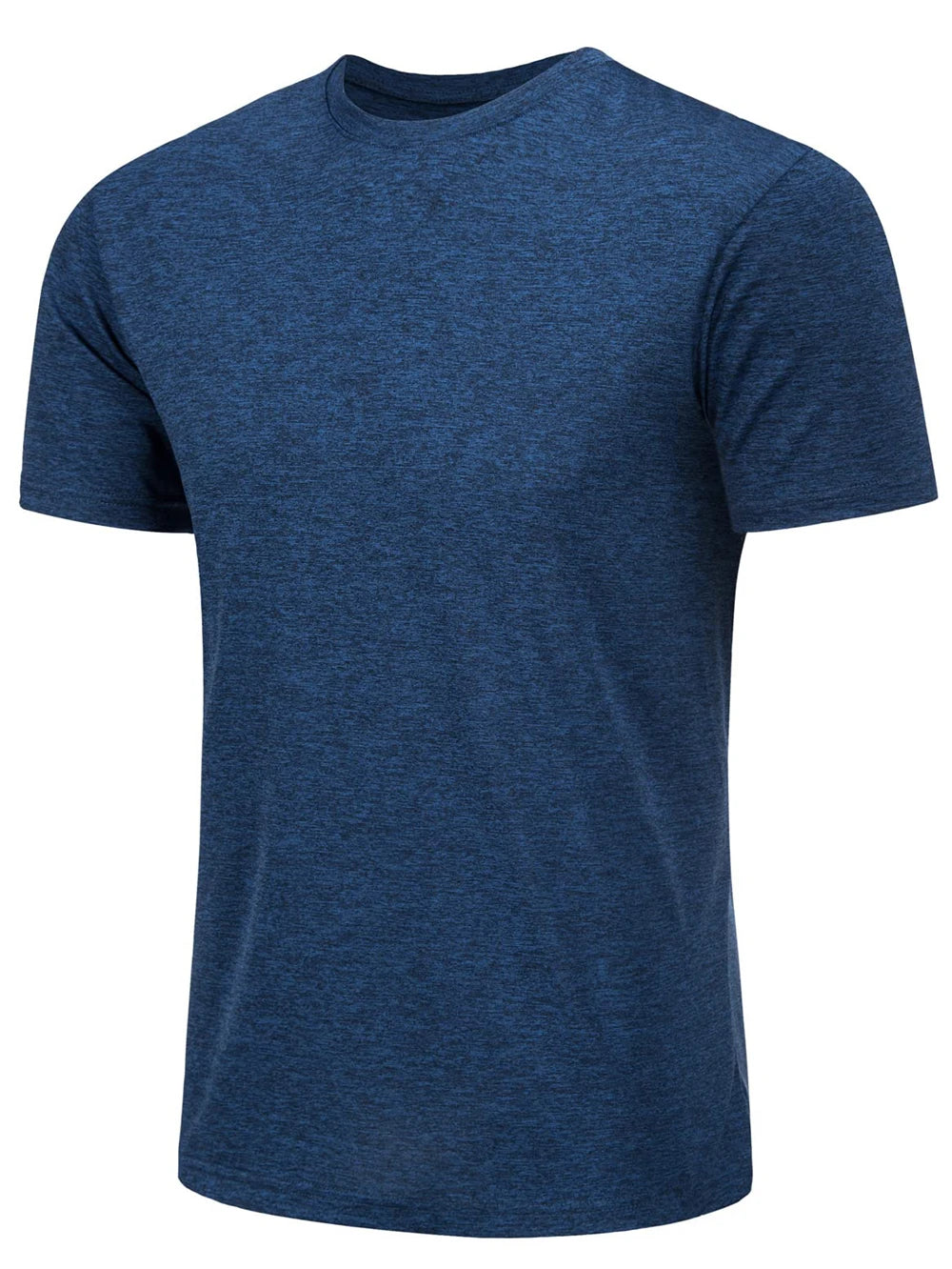 TACVASEN 3 Packs Summer T-shirts Mens Crew Neck Short Sleeve Shirts 3 Pieces/Lot Moisture Wicking Quick Dry Casual Tees Gym Tops