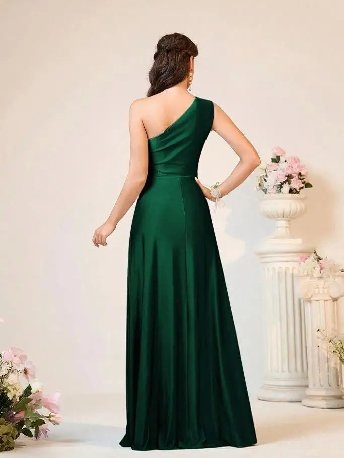 European and American Evening Dresses, Women's Banquet Wear New Products, Backless Fashion Temperament, Adult Evening Dresses