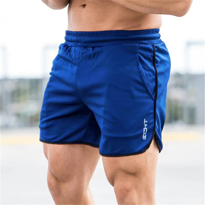 ECHT Summer Running Shorts Men Sports Jogging Fitness Shorts Quick Dry Mens Gym Men Shorts Sport gyms Short Pants men