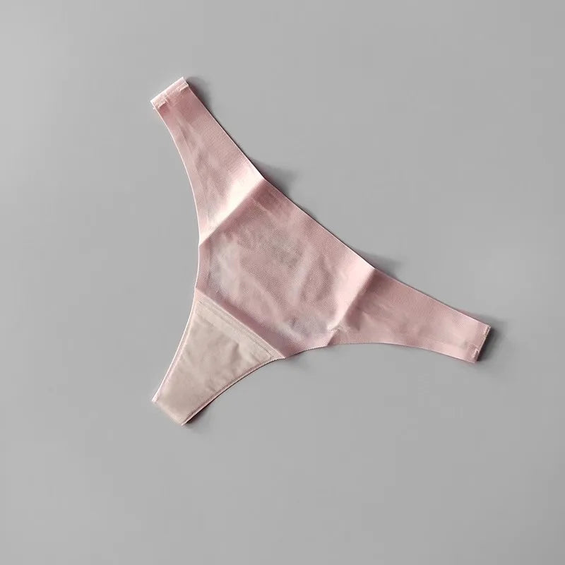 Women Yoga Panties Lingerie Sexy G Strings Thong Panties Female Sexy Underwear Women Seamless Low Waist Quick Dry Briefs Thongs