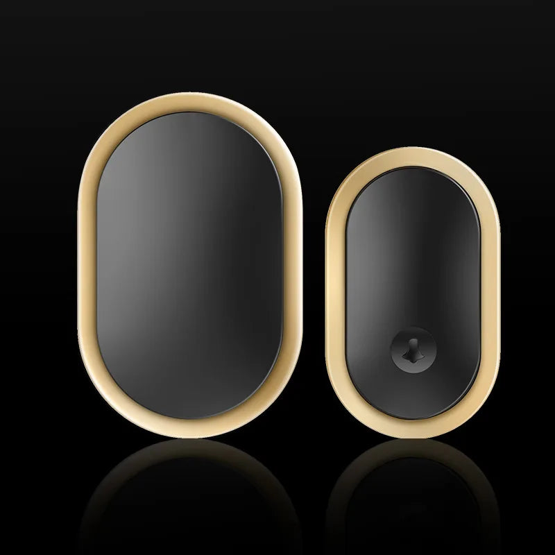 Wireless Doorbell Intelligent Welcome Door Bell 300M/984 FT  Home Smart Doorbell US EU Plug Chime Kit LED Flash Security Alarm