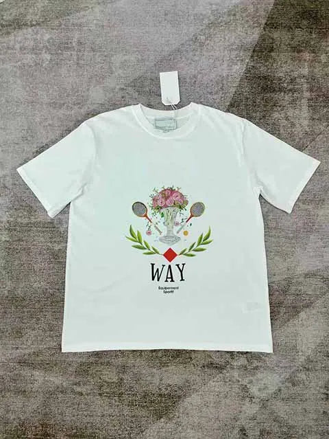 Top Version 1:1 Casinoblank Morocco Way Fruit Logo Printed Women Men T shirts Tops tees Oversized Men Cotton T shirt