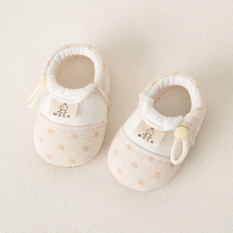 Infant Baby Shoes For Girls Boys Spring Autumn Cotton Toddler Shoes Soft Bottom Anti-slip First Walkers Newborn Floor Shoe 0-18M