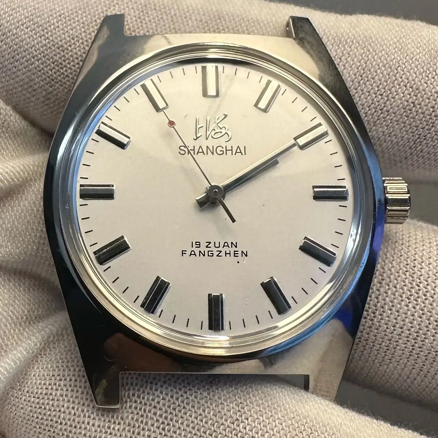 Vintage-Inspired Shanghai 7120 Watch 36mm - Mechanical Men's Wristwatch for Collectors & Watch Enthusiasts