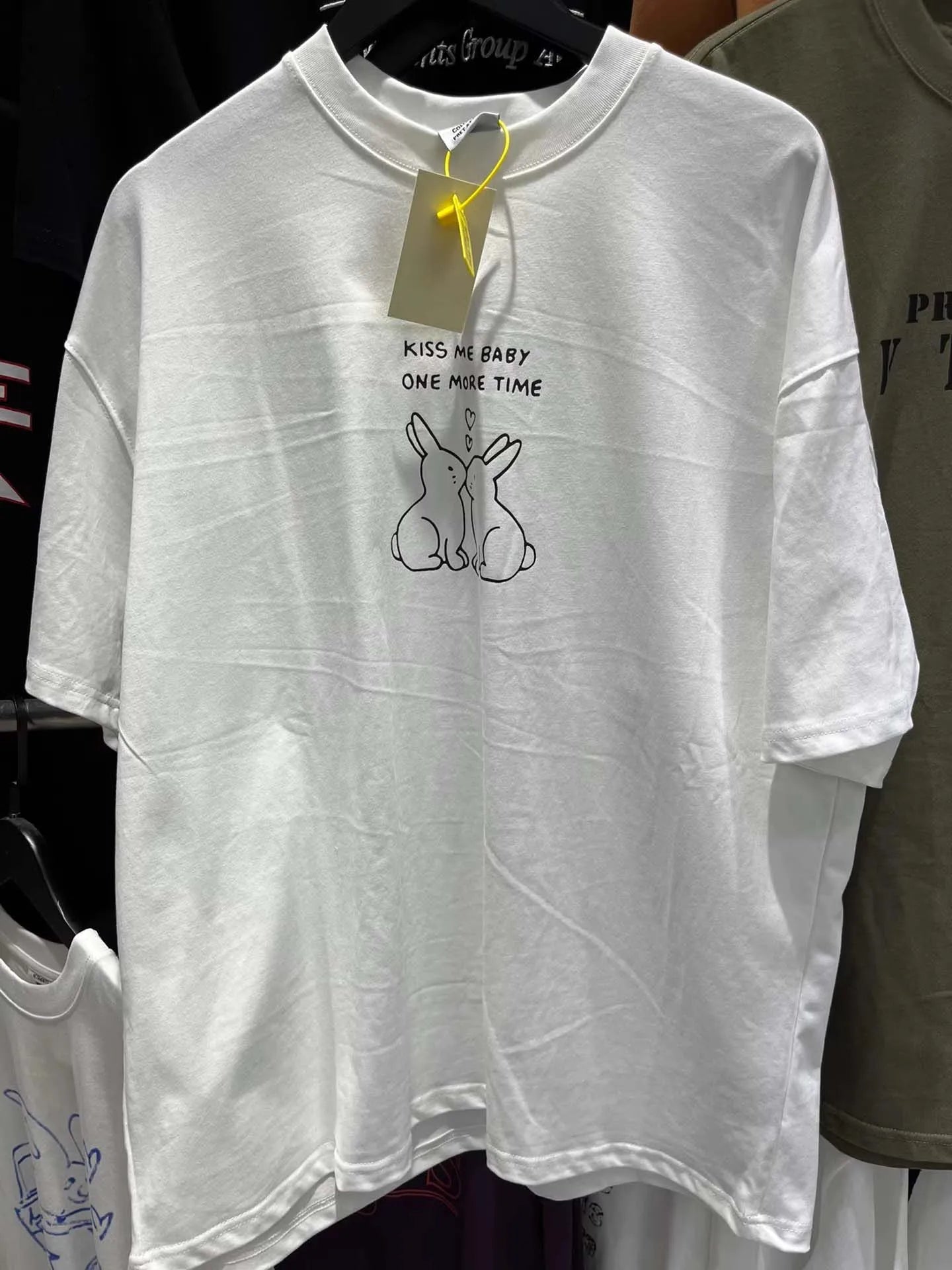 Top Version 1:1 VT Paris Very Expensive T-shirt Printed Women Men T shirts tees Hiphop Oversized HeavyCotton Men T-shirt