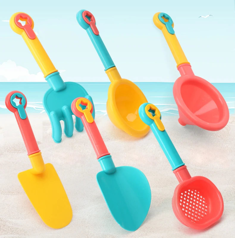 Beach Toys for Kids Sand Set Sand Bucket Beach Shovel Toys for Toddlers Summer Beach Game Children Toys Water Play Tools