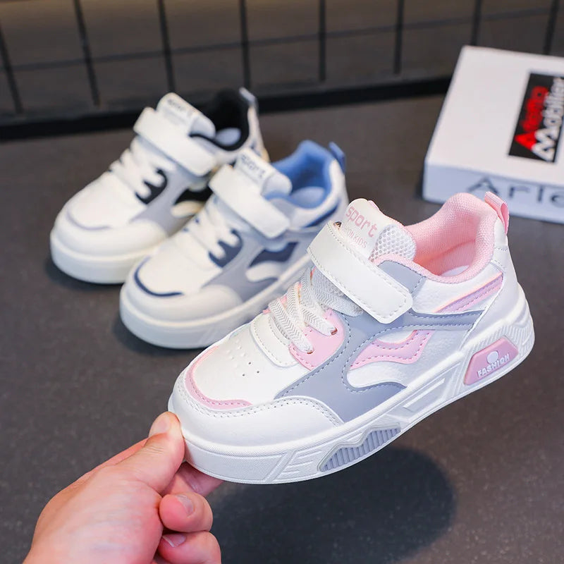 Children's Shoes for Girls and Boys Fashion Sneakers Kids' Soft-Soled Casual Shoes Student Sports Shoes Outdoor Walking Shoes