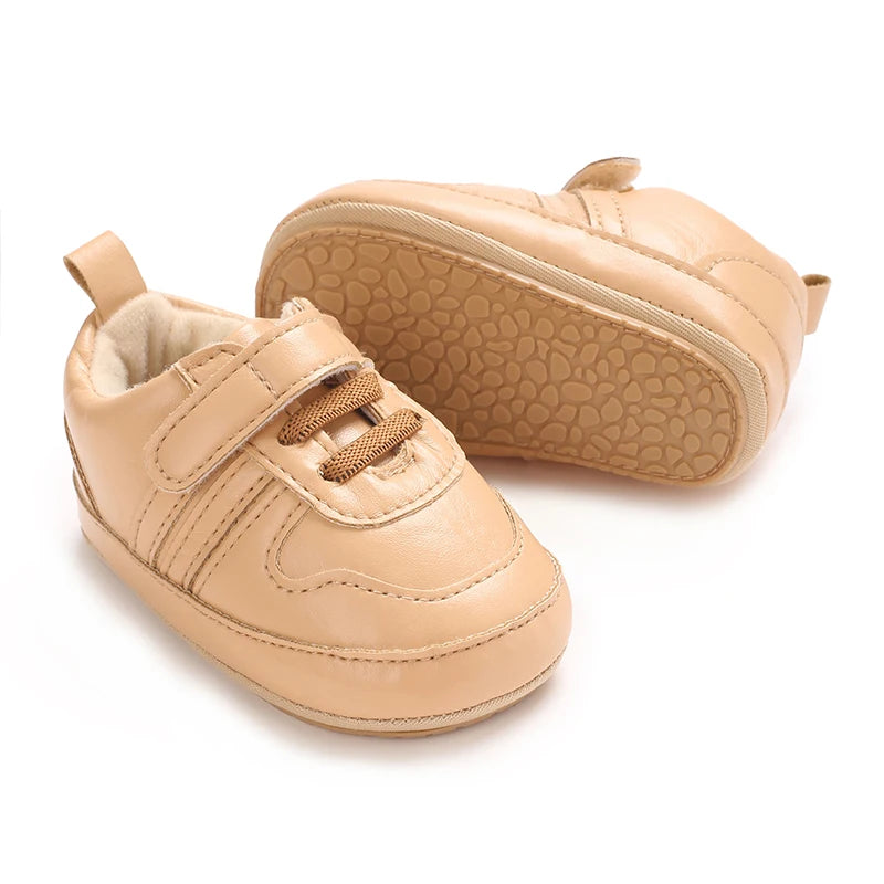 Baby Shoes 0-1 Year Old Baby Shoes Soft Cloth Sole Anti Slip Learning Shoes For Toddlers White Shoes For Sports Shoes