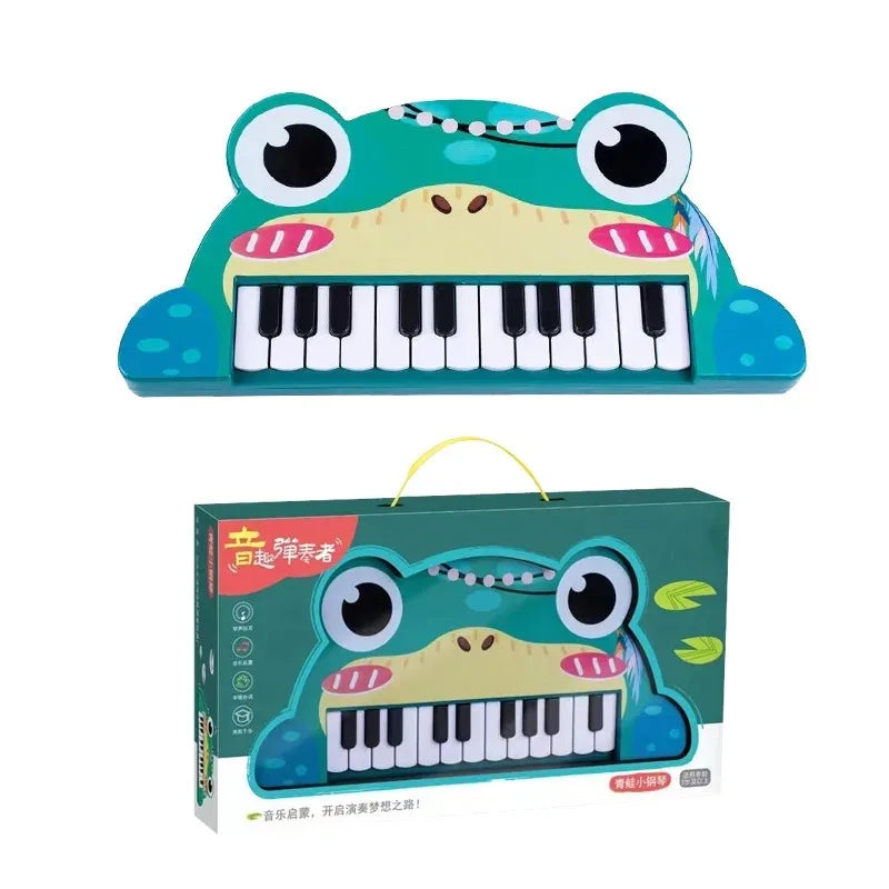 Kids Piano Keyboard Toy Children's Electronic Musical Instrument Multi-Functional Animal Piano Keyboard Early Education Toys