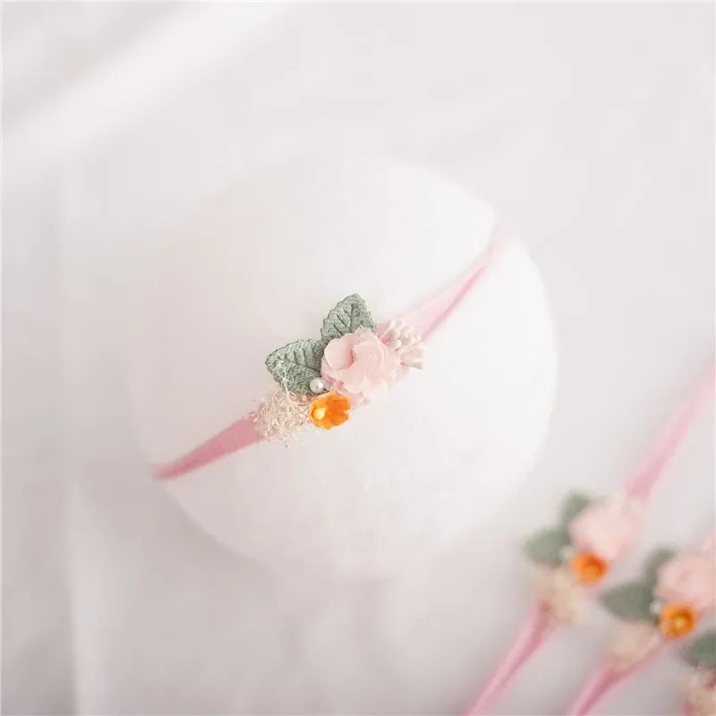 Kids Toddler  Newborn Headband  Baby Girl Hearband Hair Accessories Flower Girl Headwear Newborn Photography Props
