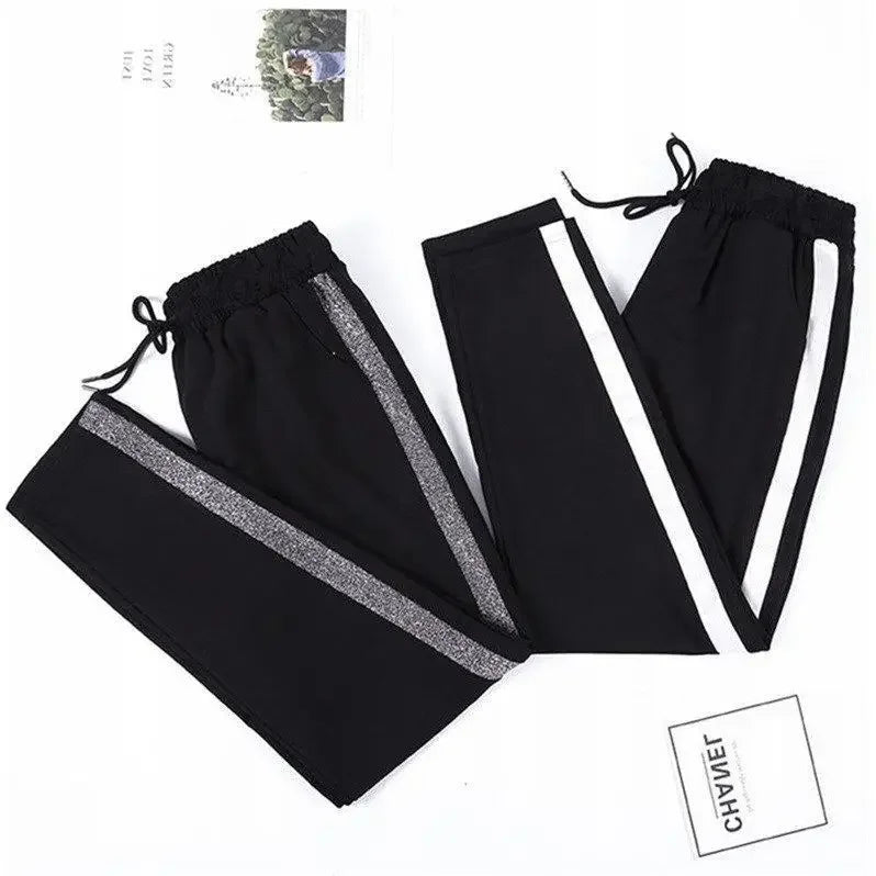Women Pants 20-Foot Women's Fall Women's Clothing Casual Sports Pants Female Black Pants Loose Pantalones De Mujer